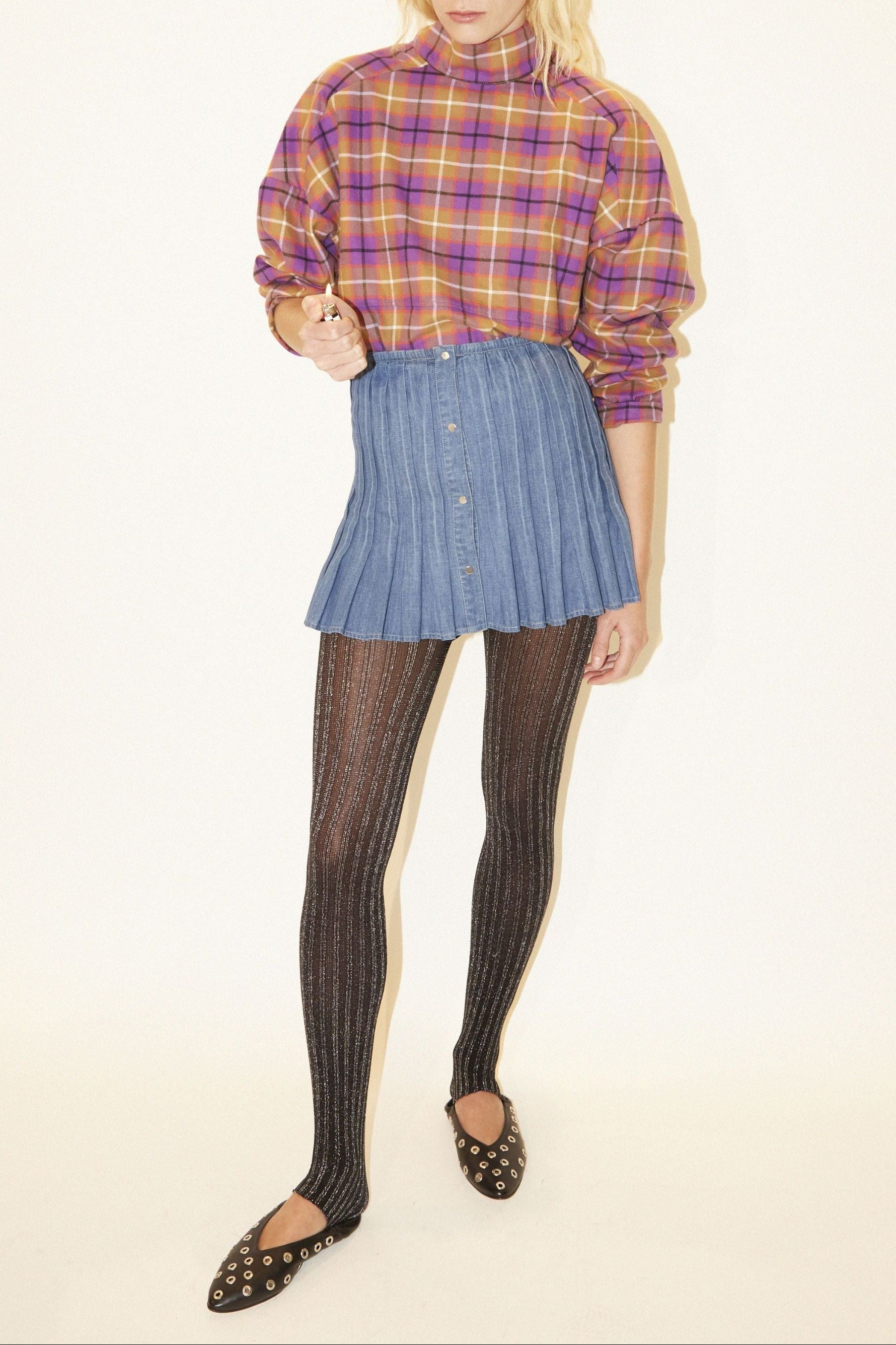 HECTOR BOYS CHECK BLOUSE