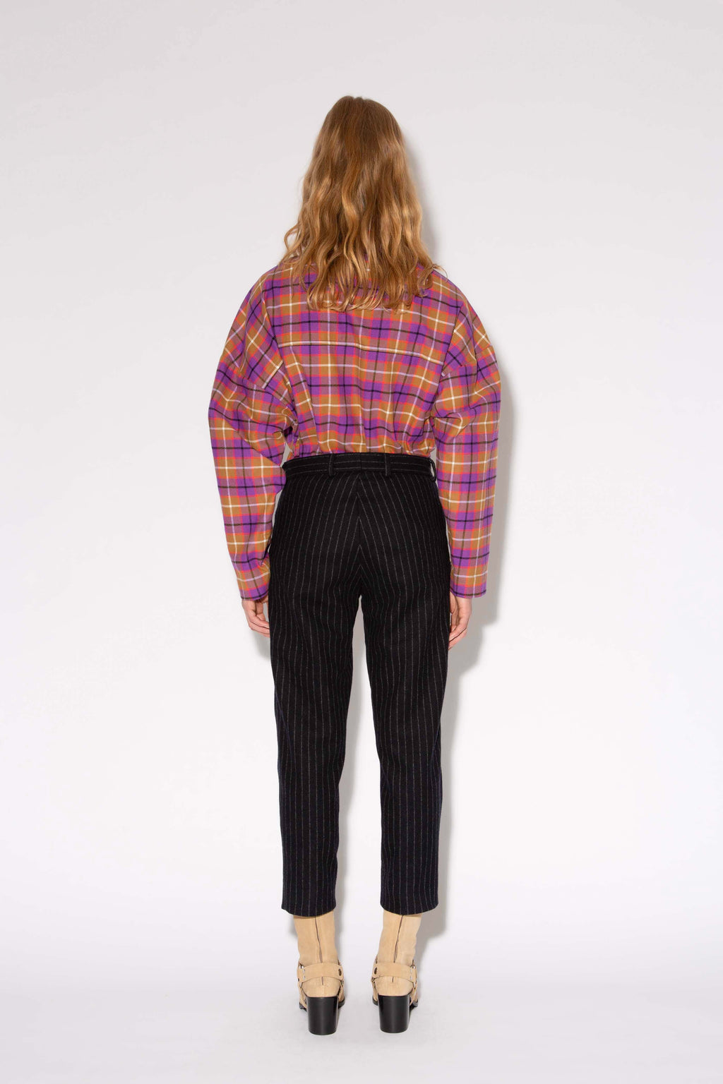 HECTOR BOYS CHECK BLOUSE