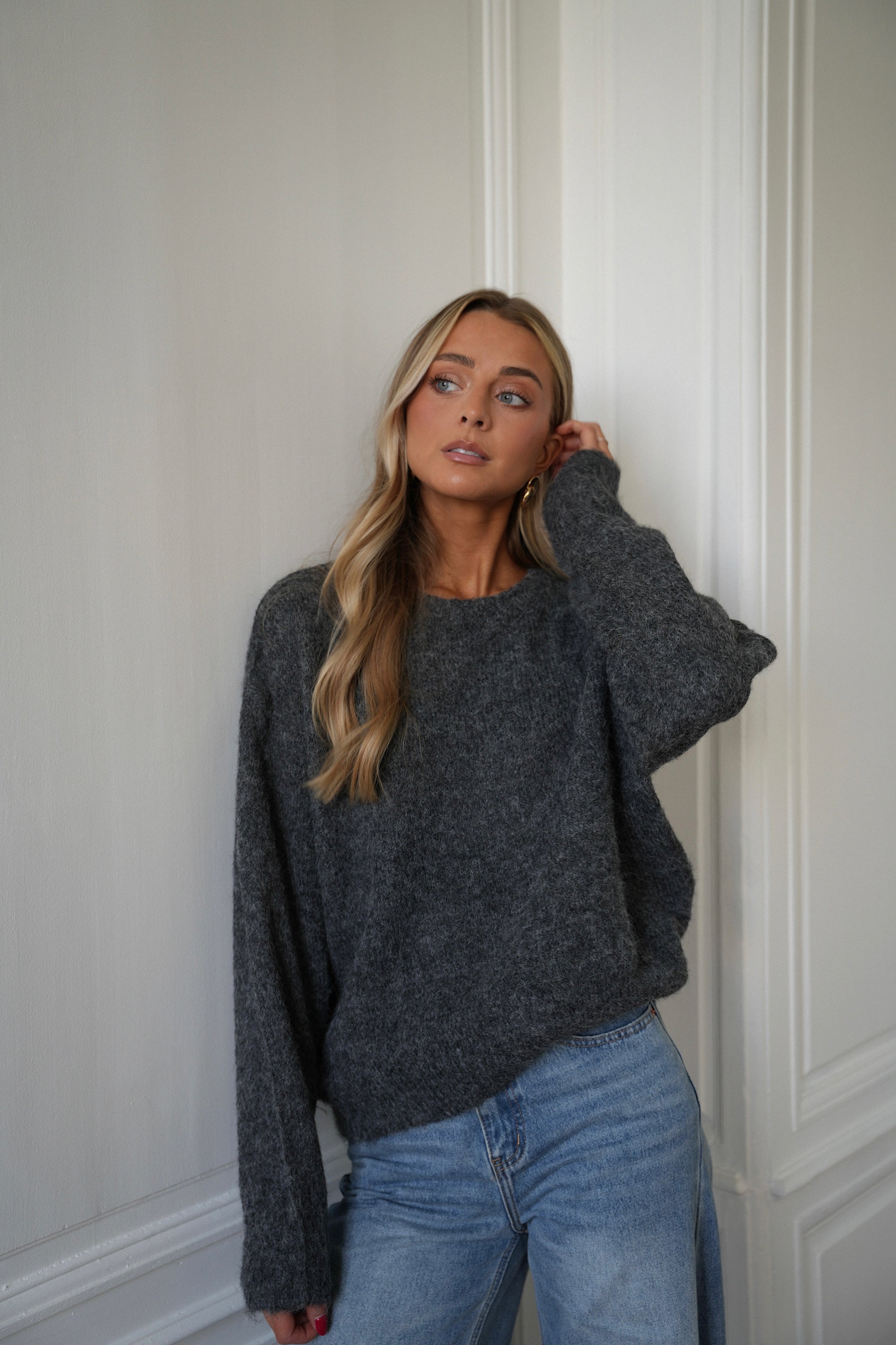Pull Doux Leny - Gris