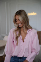 Alice Balloon Blouse - Rose