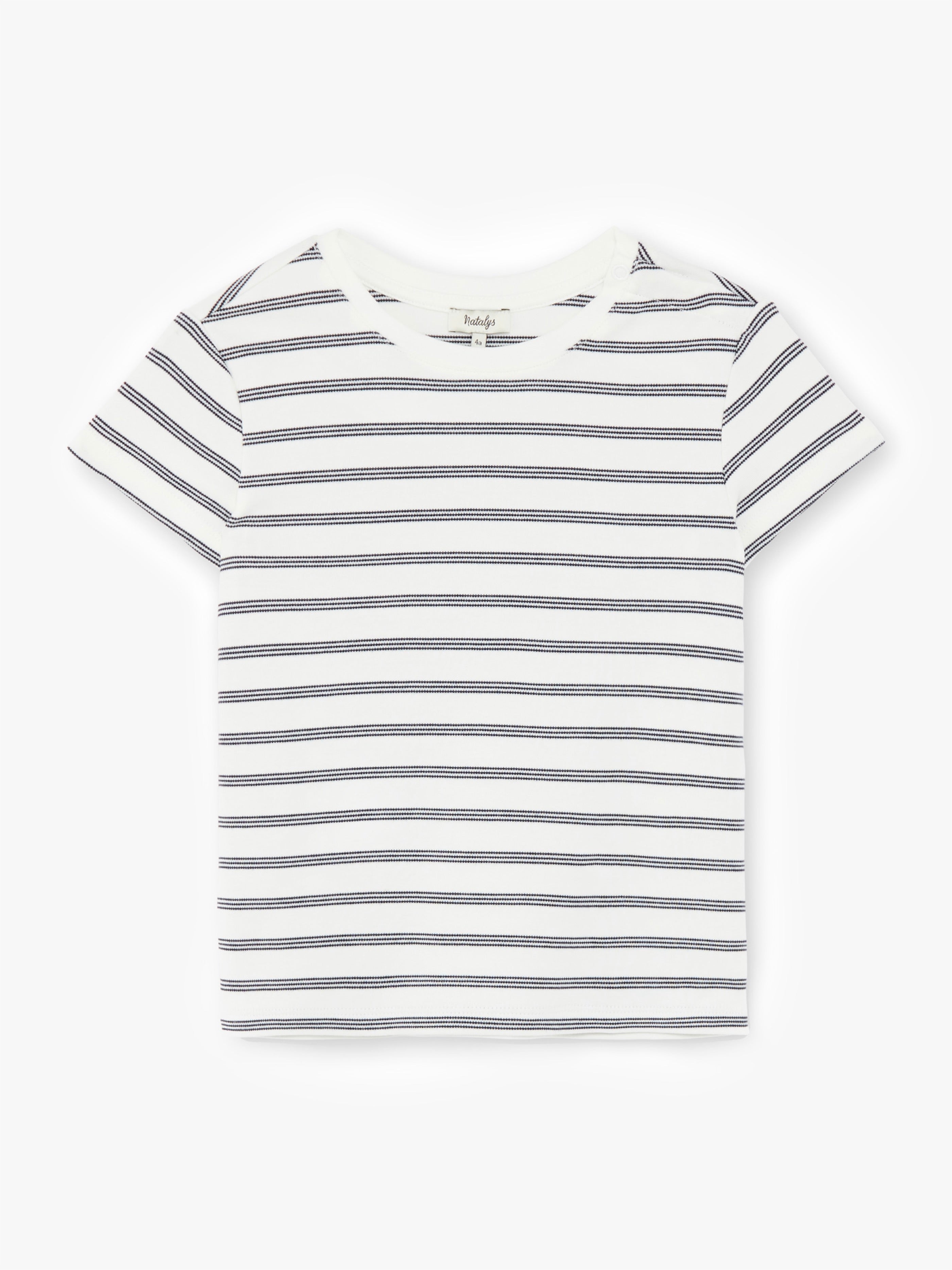 T-Shirt Manches Courtes Vanille - Garçon