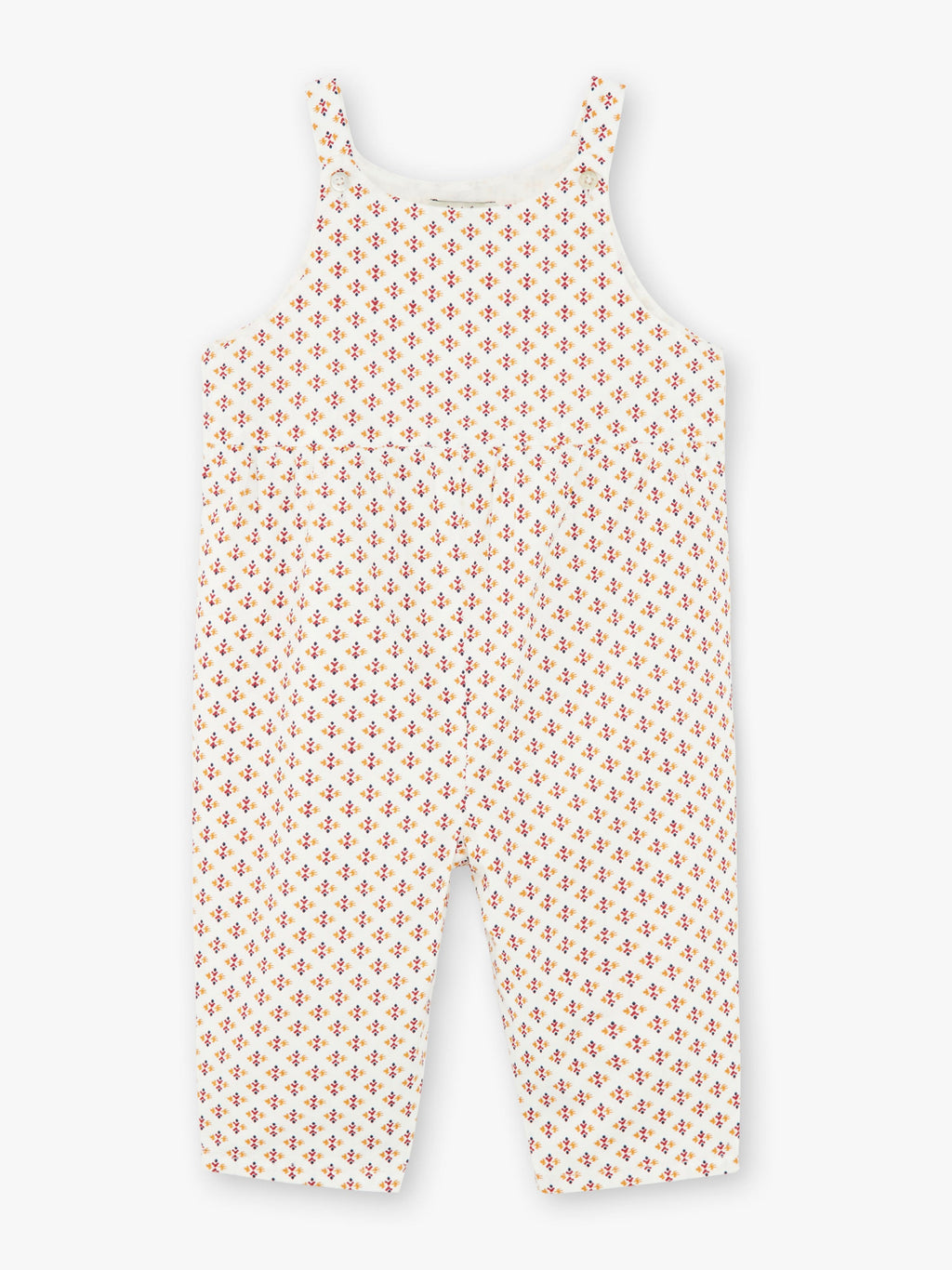 Vanilla Long Dungarees - Girl