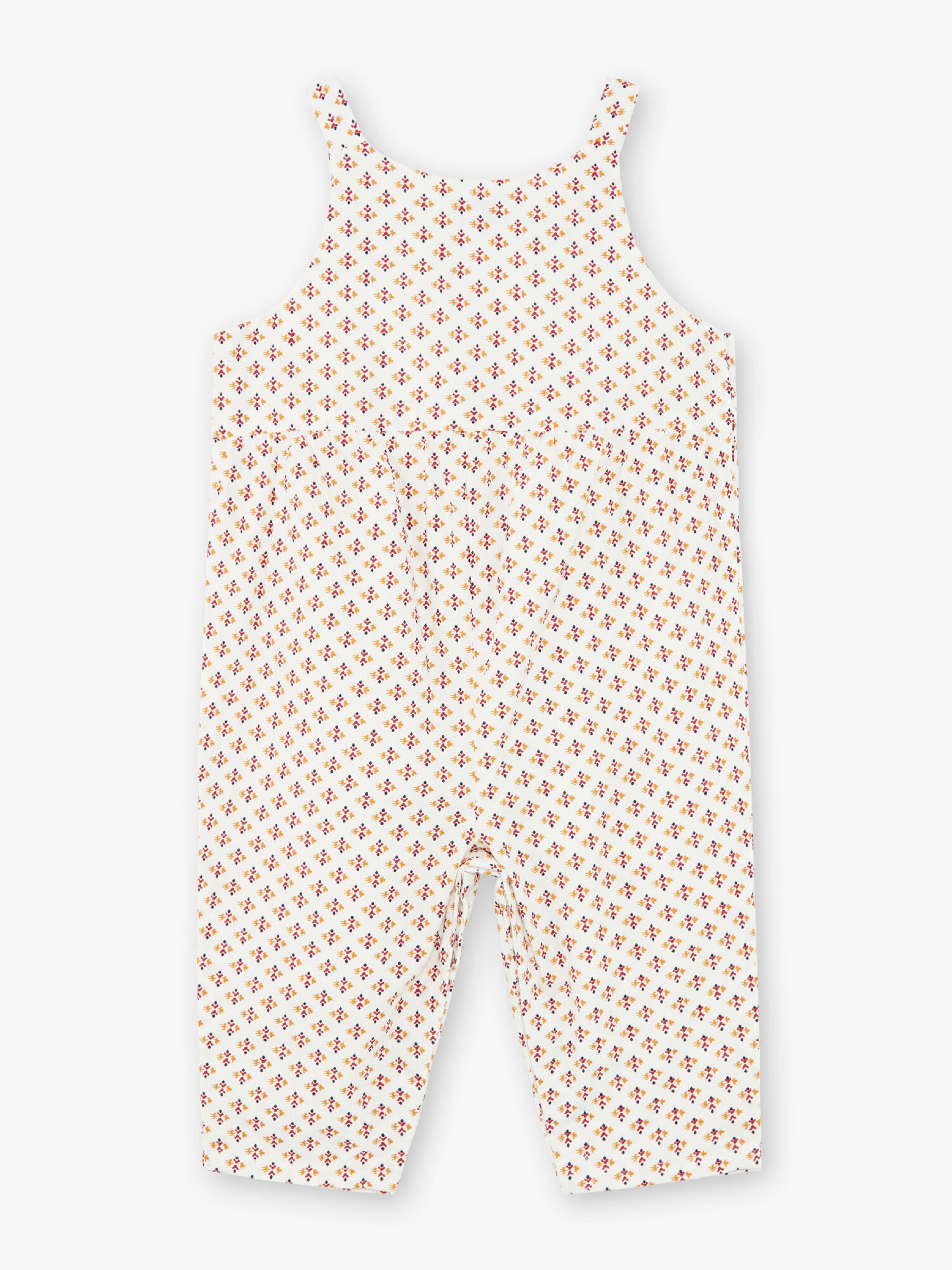 Vanilla Long Dungarees - Girl