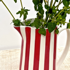Lilac Striped Carafe