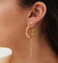 Aros Sweet Stripe - Oro o Plata
