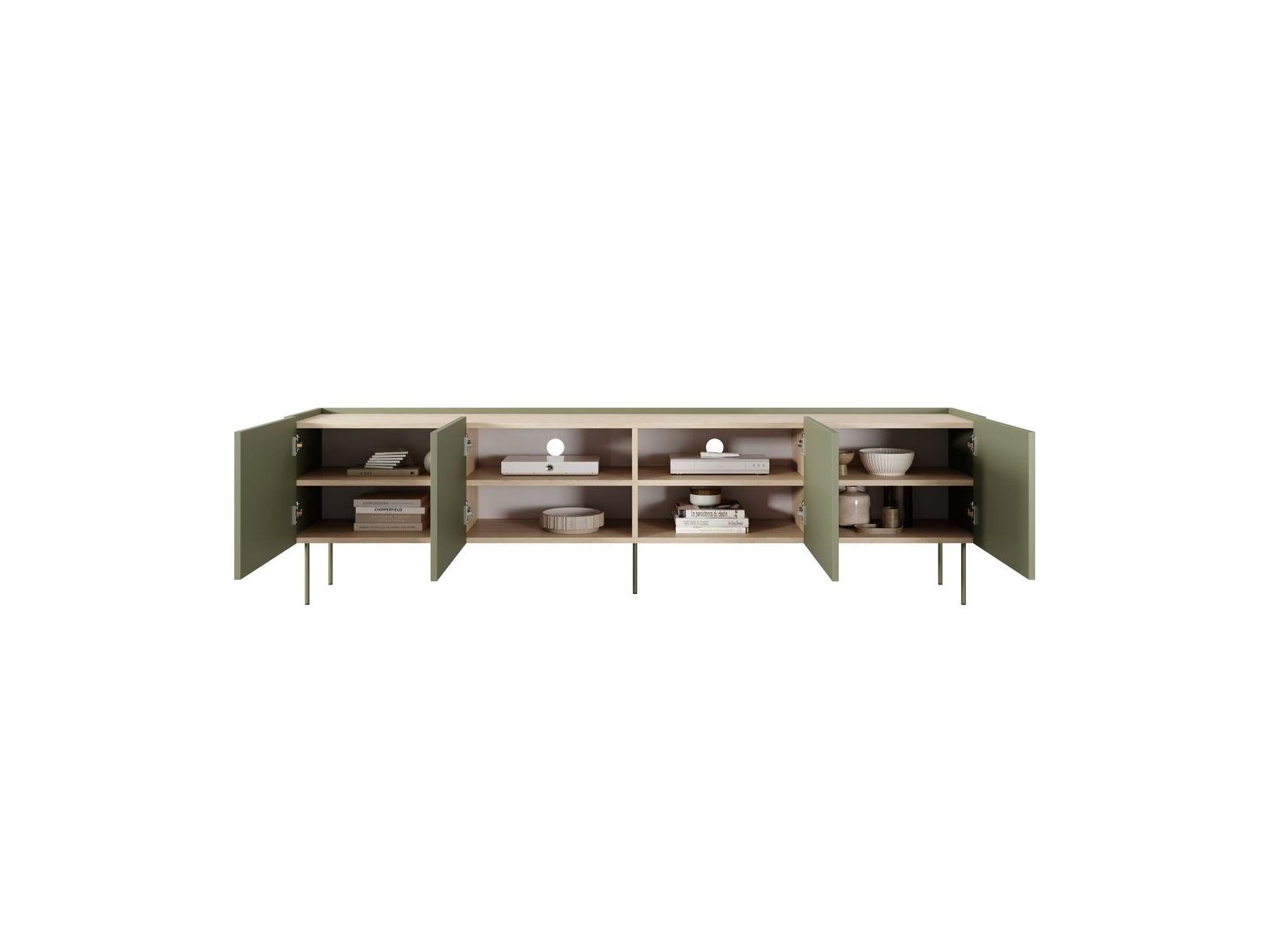 Atlas - Set with 220 cm Sideboard + 220 cm TV Unit