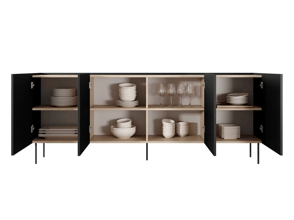 Atlas - Set with 220 cm Sideboard + 220 cm TV Unit