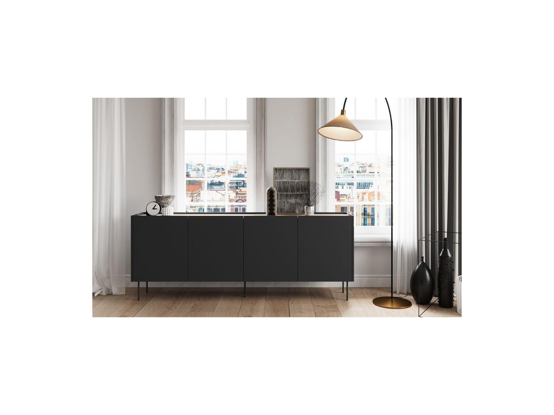 Atlas - Set with 220 cm Sideboard + 220 cm TV Unit