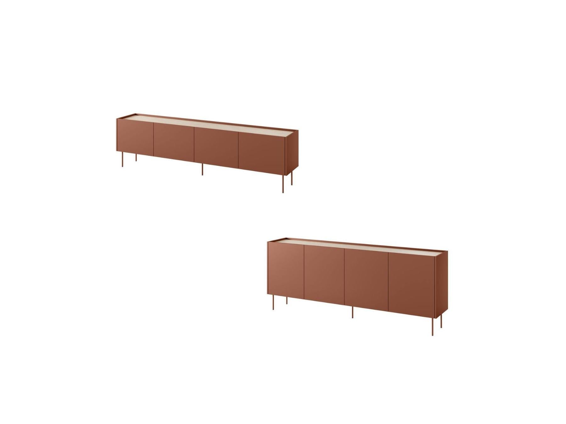 Atlas - Set with 220 cm Sideboard + 220 cm TV Unit