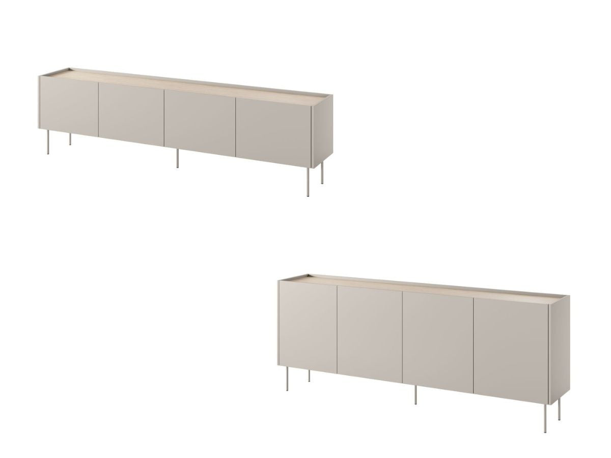 Atlas - Set with 220 cm Sideboard + 220 cm TV Unit