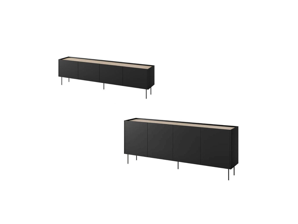Atlas - Set with 220 cm Sideboard + 220 cm TV Unit