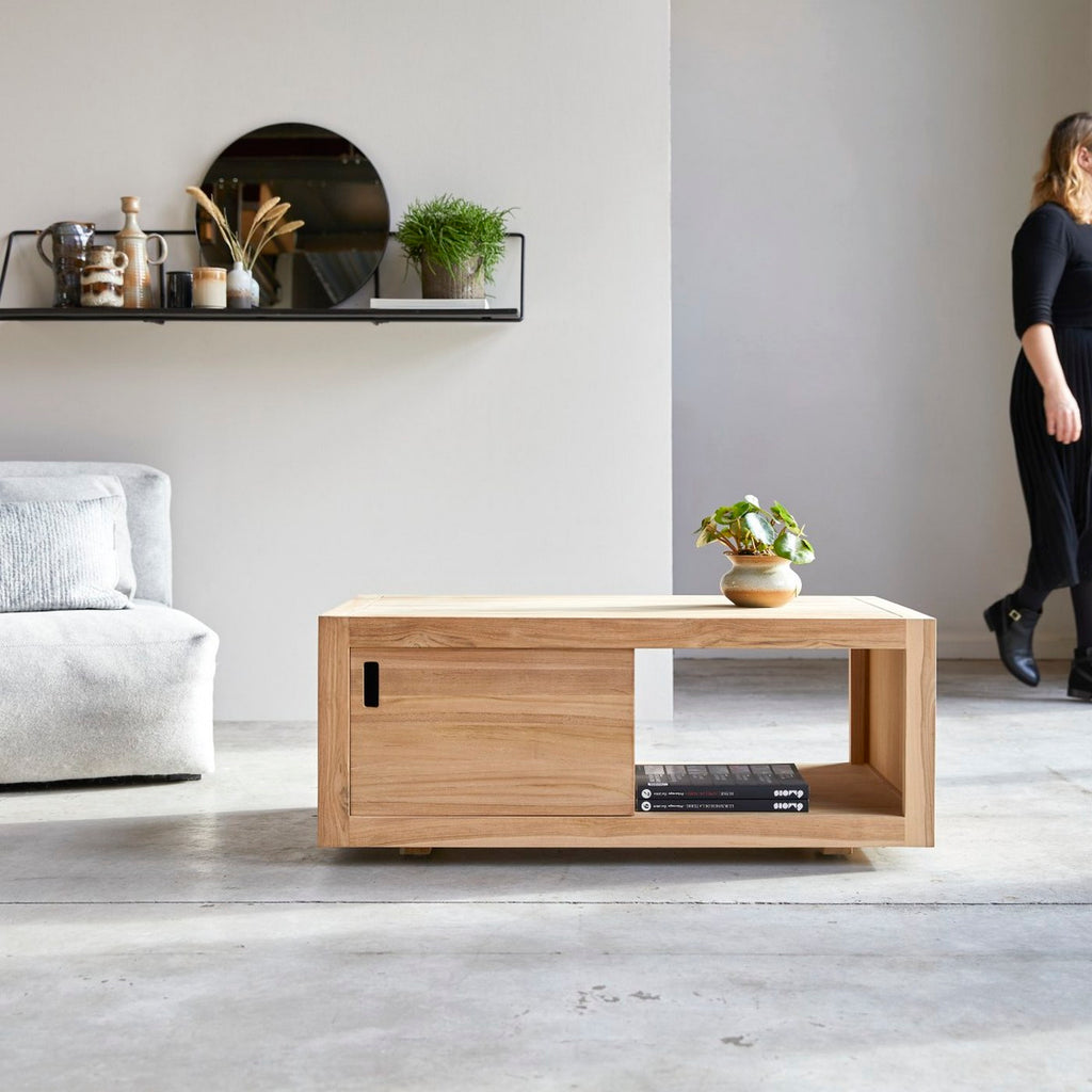 Adam - Table Basse - Teck - Naturel