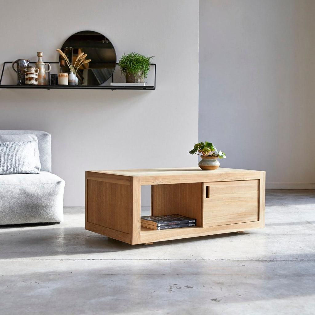 Adam - Table Basse - Teck - Naturel