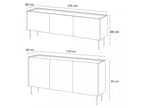 Atlas - Set with Sideboard 170 cm + TV Unit 170 cm