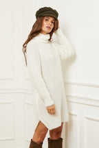 Sweater Dress - White