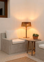 Patio Heater Compact - Poêle Infrarouge Pour Terrasses Et Espaces Extérieurs - Moka