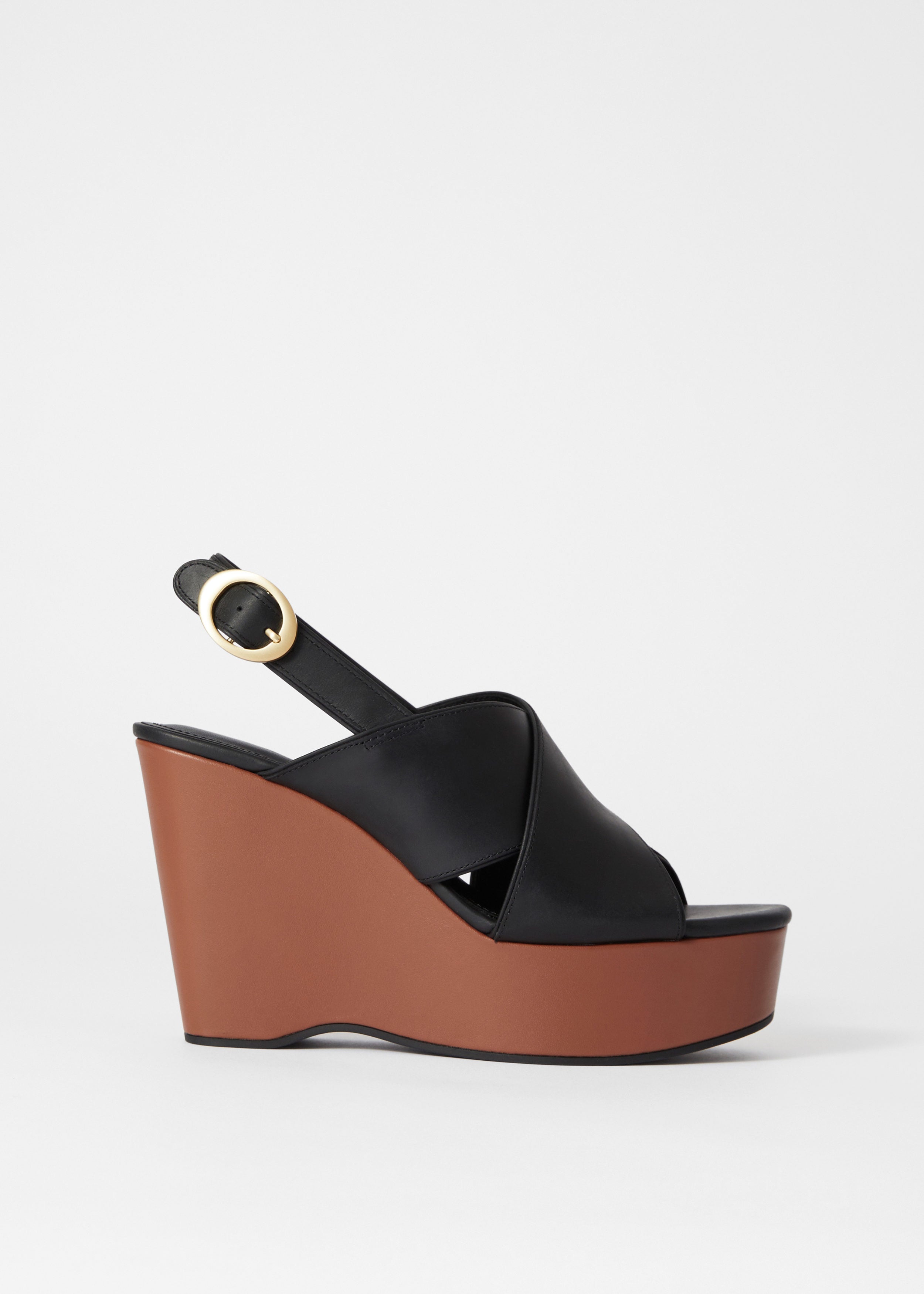 Sandales Compensées Bobbi - Noires