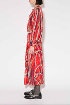 BLOUSE HILL SEVIGNY RED
