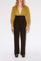 UNNIE MARMONT CHARCOAL TROUSERS