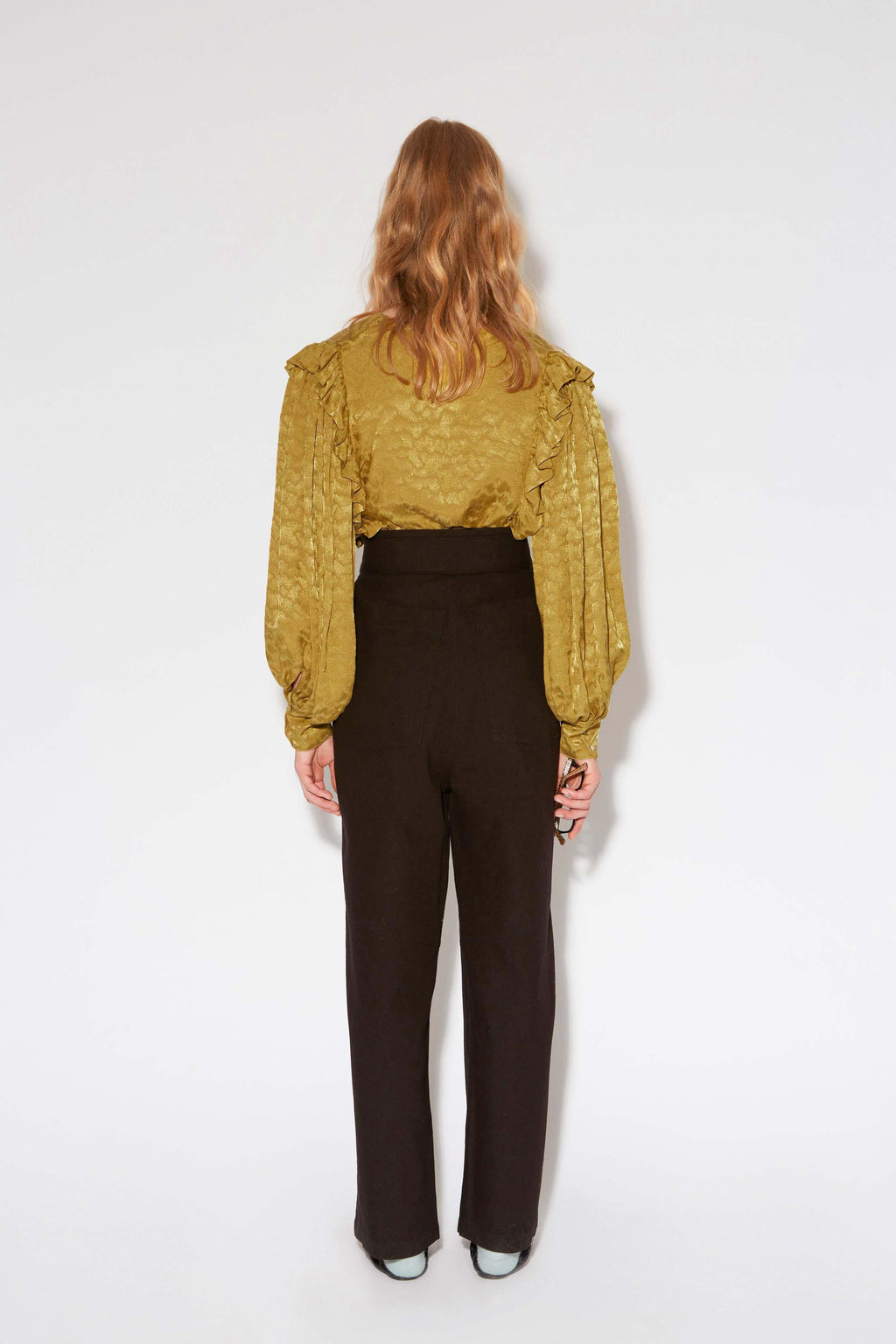 UNNIE MARMONT CHARCOAL TROUSERS