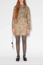 ROBE BIANCA CHLOE ANIMAL