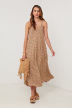 Robe - Camel - Femme
