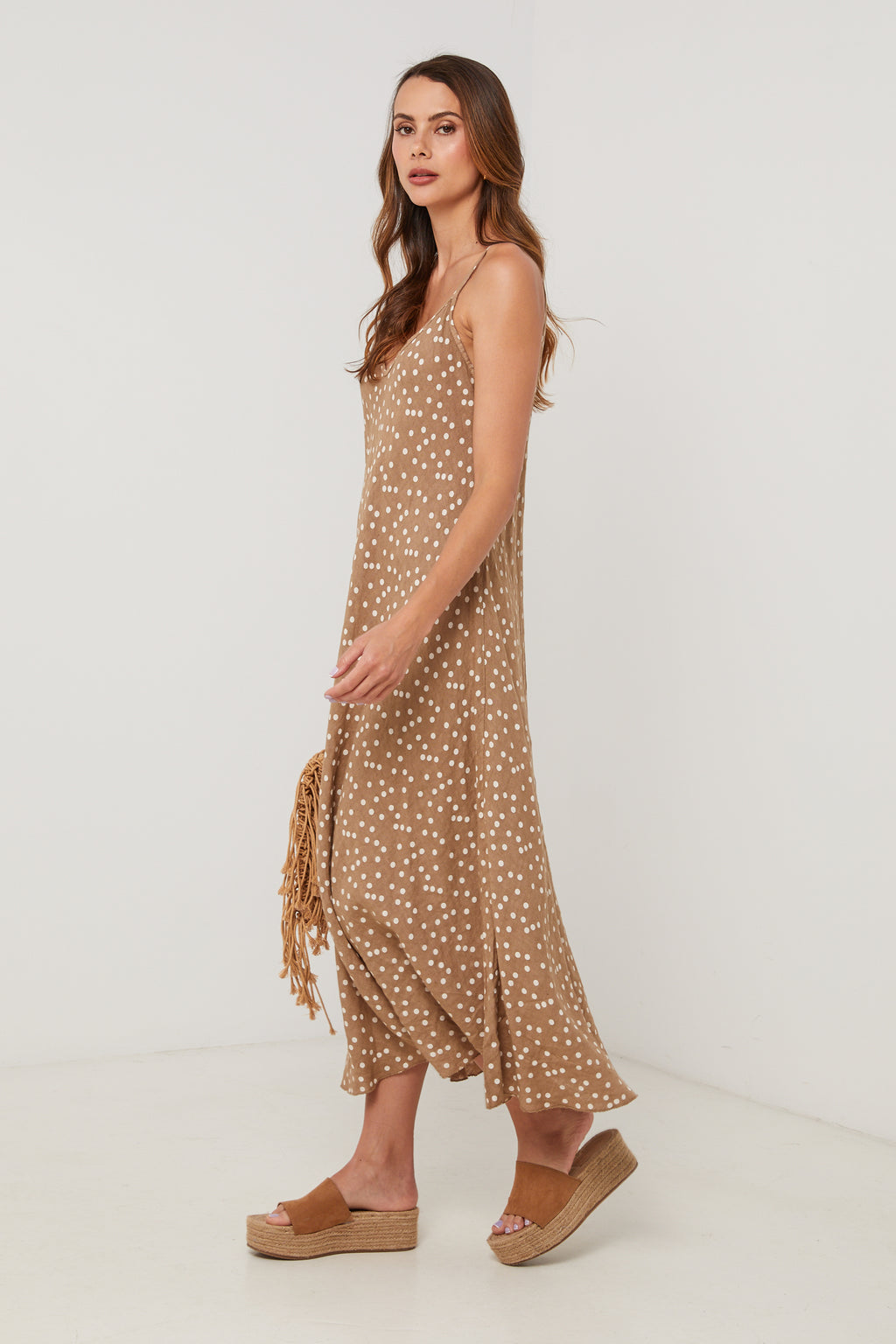 Robe - Camel - Femme