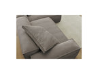 Boheme - Sofá esquinero reversible ultrasuave - Terciopelo acanalado