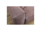 Sofá esquinero reversible Boheme de tejido jaspeado