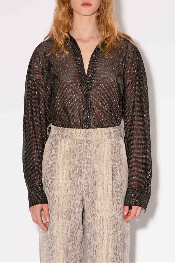 CAMISA BIJOU DISCO NEGRO