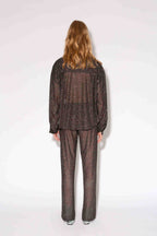 KING DISCO BLACK TROUSERS