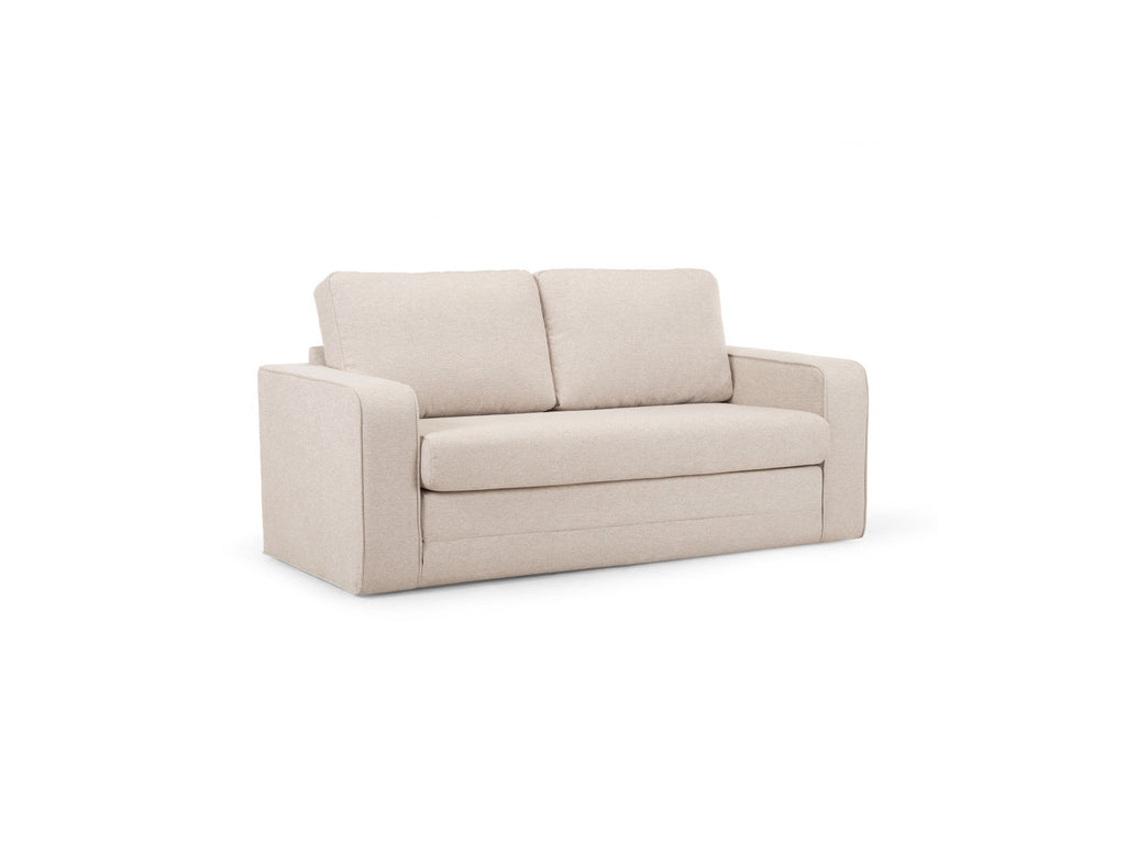 Convertible Straight Sofa Déplimousse - Come - Mottled Fabric