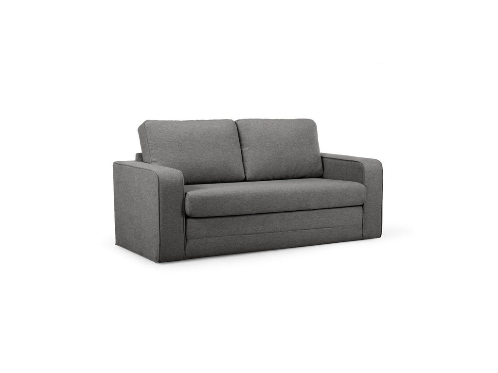Convertible Straight Sofa Déplimousse - Come - Mottled Fabric