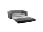 Convertible Straight Sofa Déplimousse - Come - Mottled Fabric