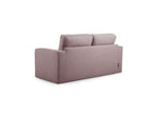 Convertible Straight Sofa Déplimousse - Come - Mottled Fabric