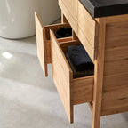 Easy - Meuble Salle De Bain - Chêne - Naturel