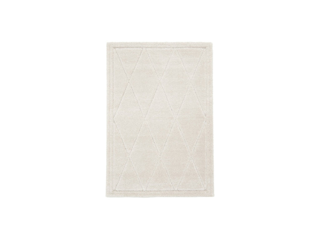 Amel - Low-Pile Rug - Graphic Pattern - Beige