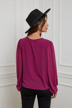 Blusa - Ciruela