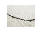 Laure - Alfombra de pelo corto - Motivo abstracto - Blanco