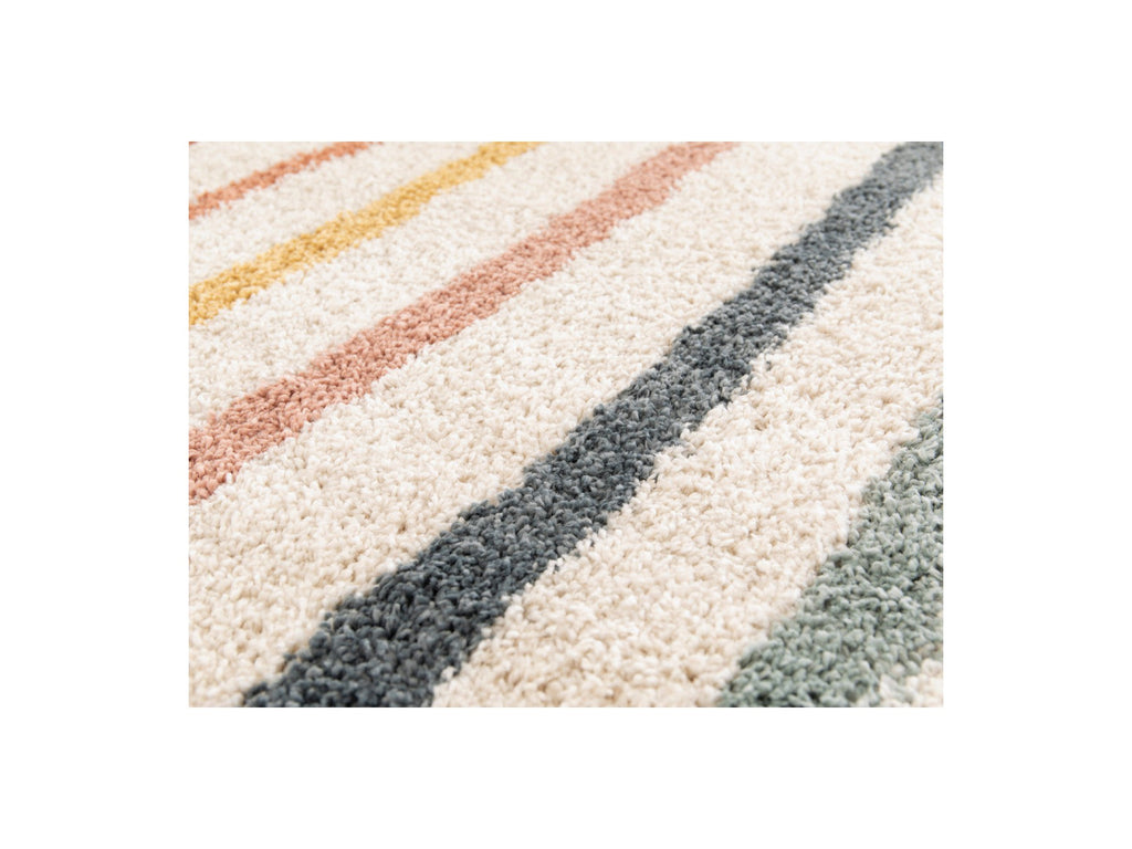 Lilia - Alfombra de pelo corto - Motivo abstracto - Multicolor