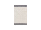 Tapis Poils Ras - Romain - Motif Graphique - Beige