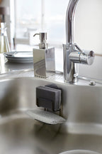Double Sponge Holder - Tower - Black