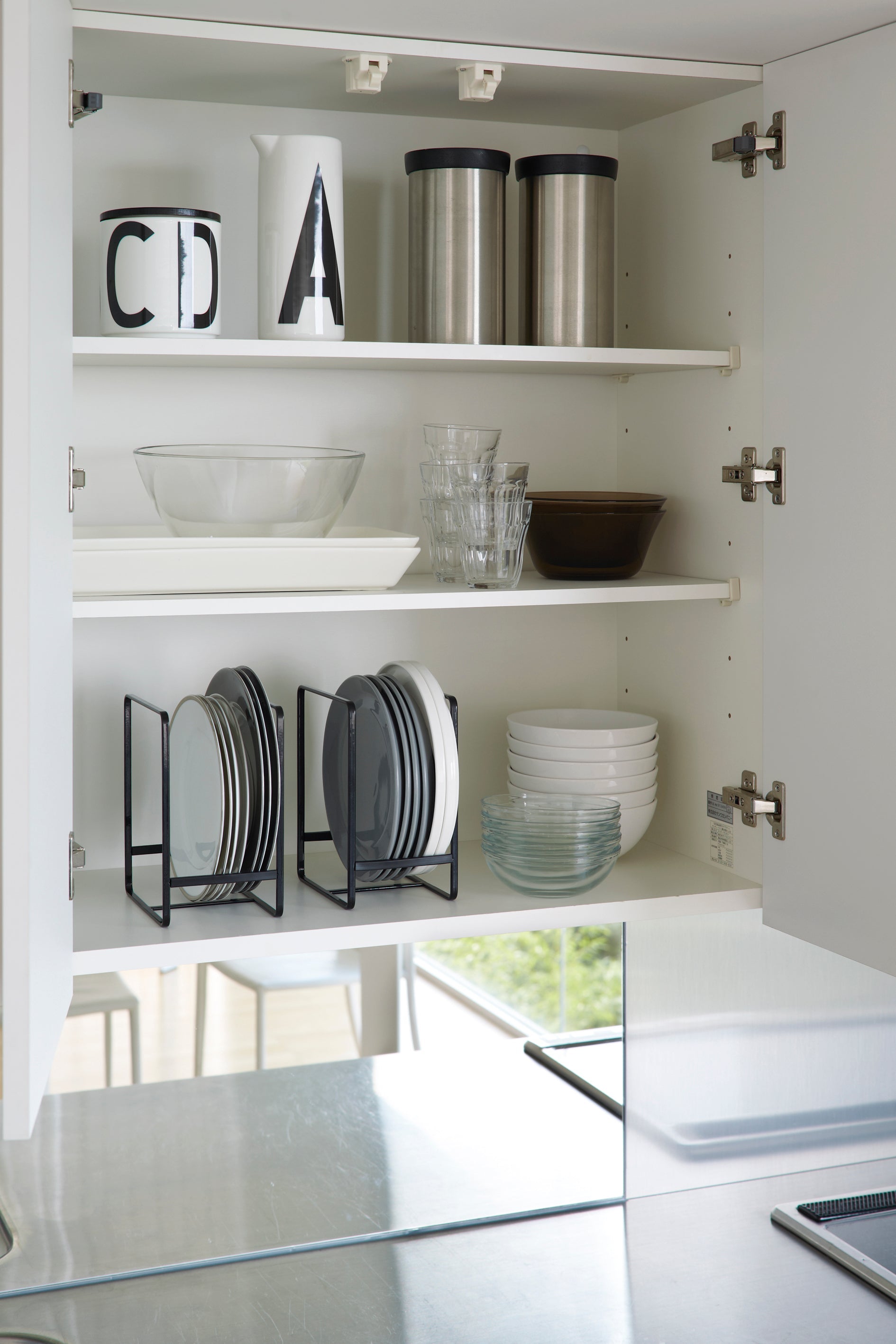 Dish Organiser - Tower - Black