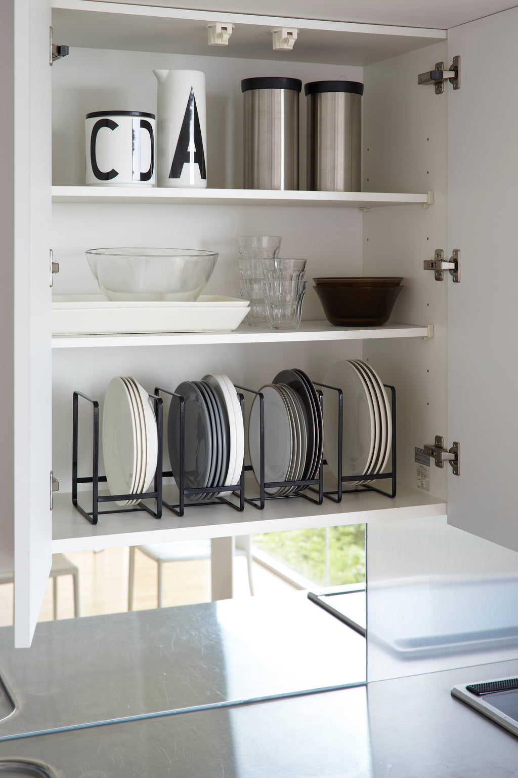 Dish Organiser - Tower - Black