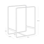 Dish Organiser - Tower - Black
