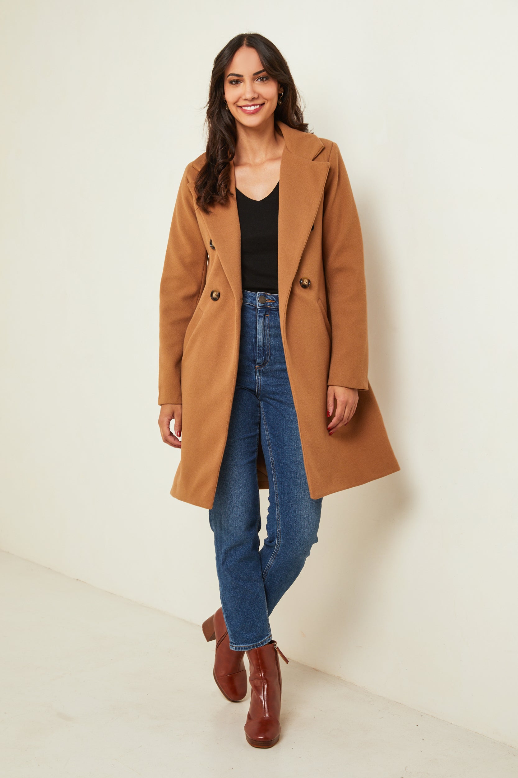Coat - Camel