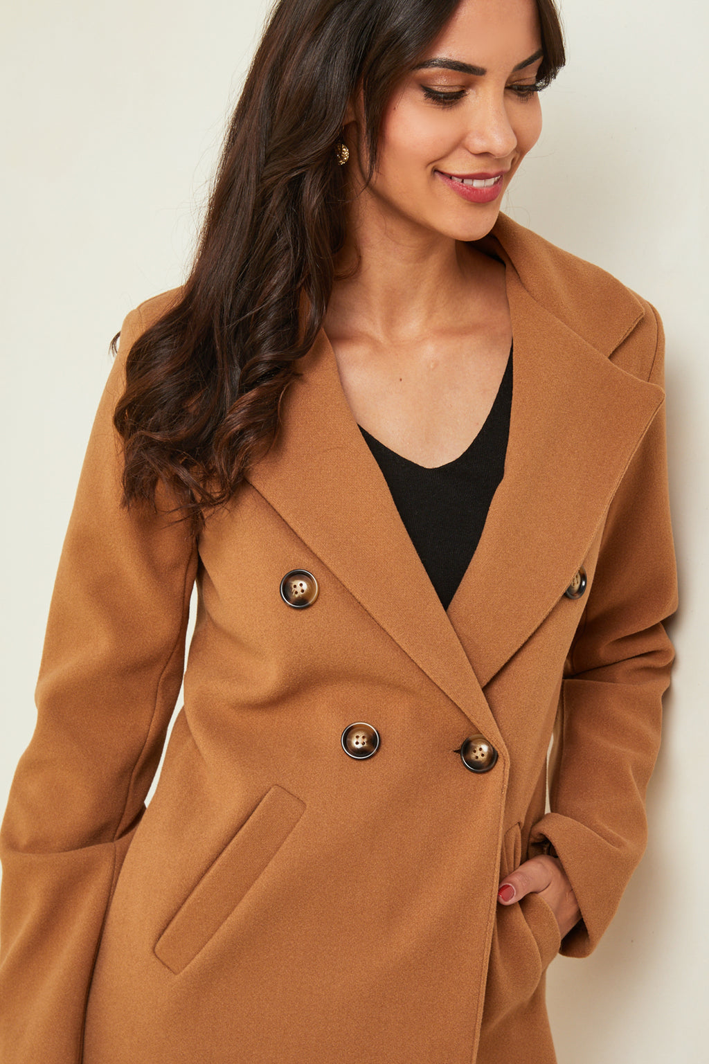 Coat - Camel