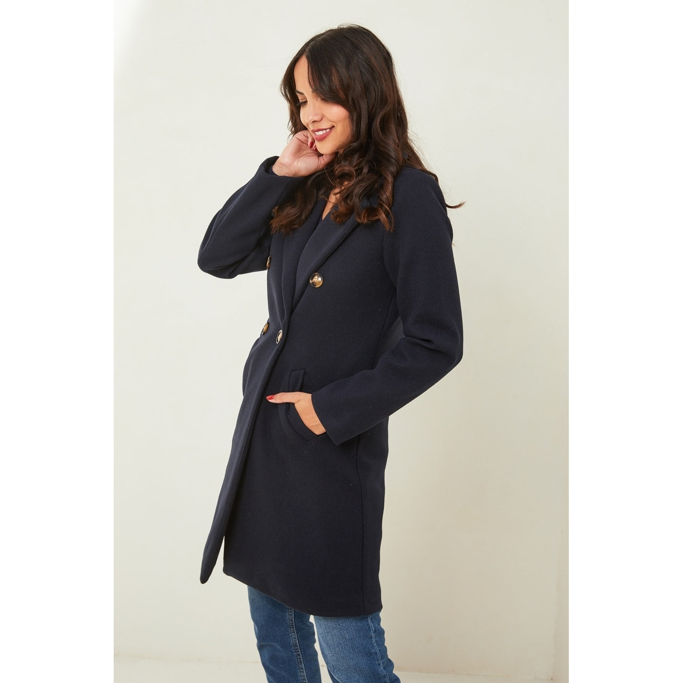Coat - Navy