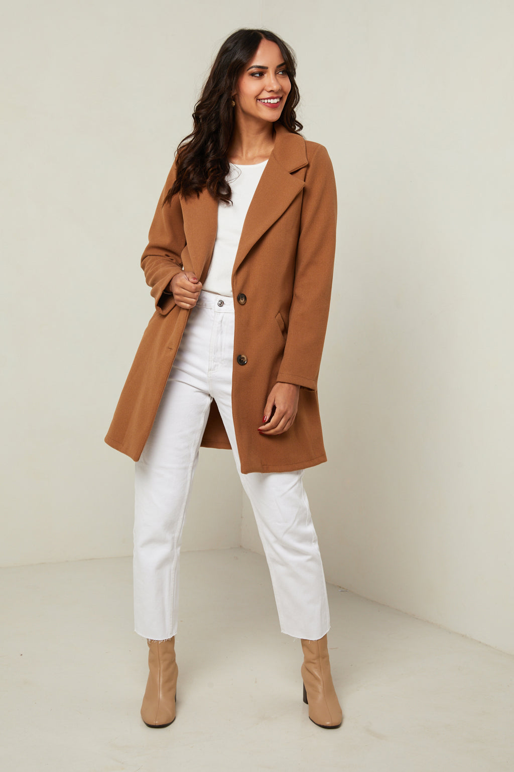 Coat - Camel