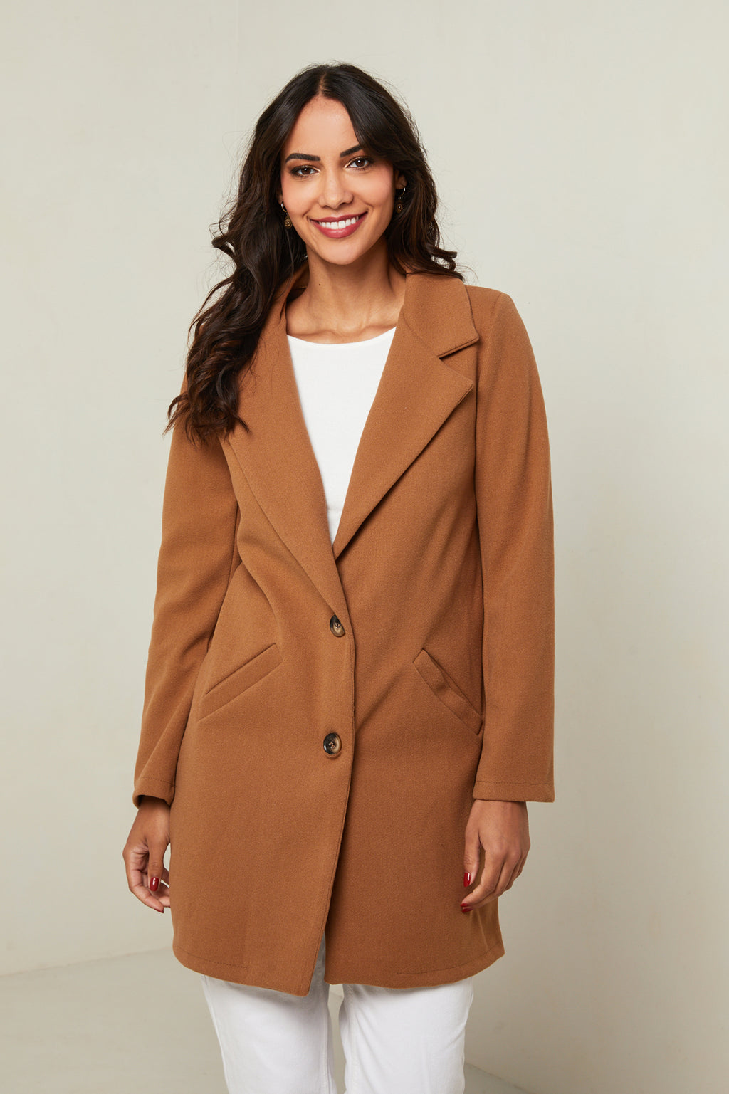 Coat - Camel